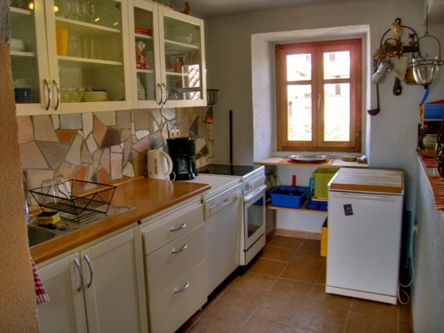Appartment Peppone Küche