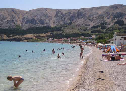 krk strand baska bucht