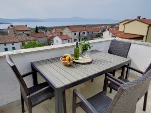 Ausblick vom Balkon der Kvarner