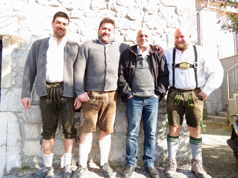 Christoph, Matthias, Zlatko und Michael