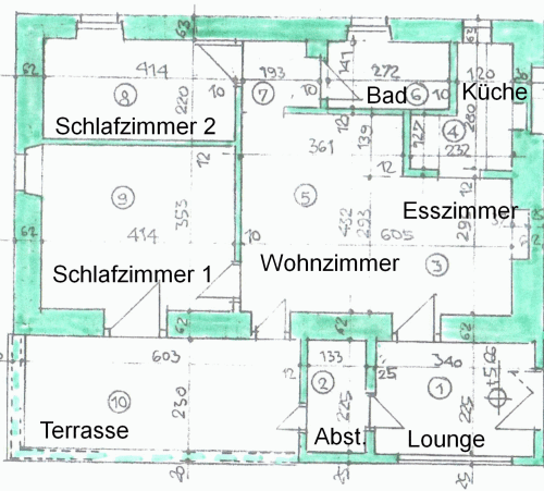 Grundriss ca. 76 qm2