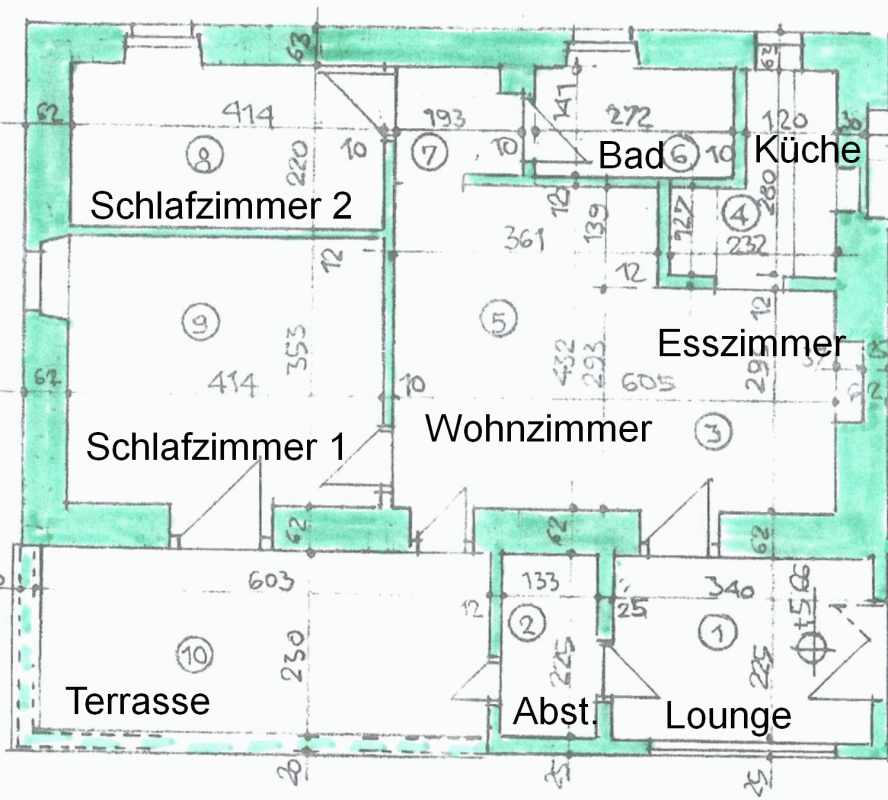 <p>Grundriß</p> <p>Grundriß</p>