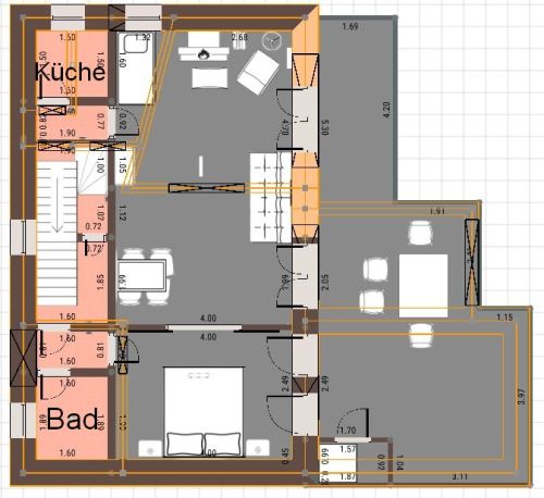 Grundriss Aramis 1.OG