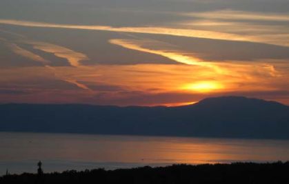 Sonnenuntergang von den Balkonen