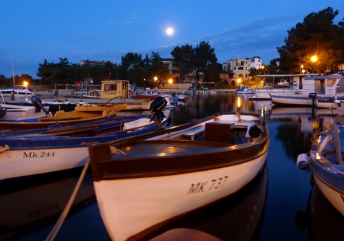 Hafen von Porat (bei Malinska)